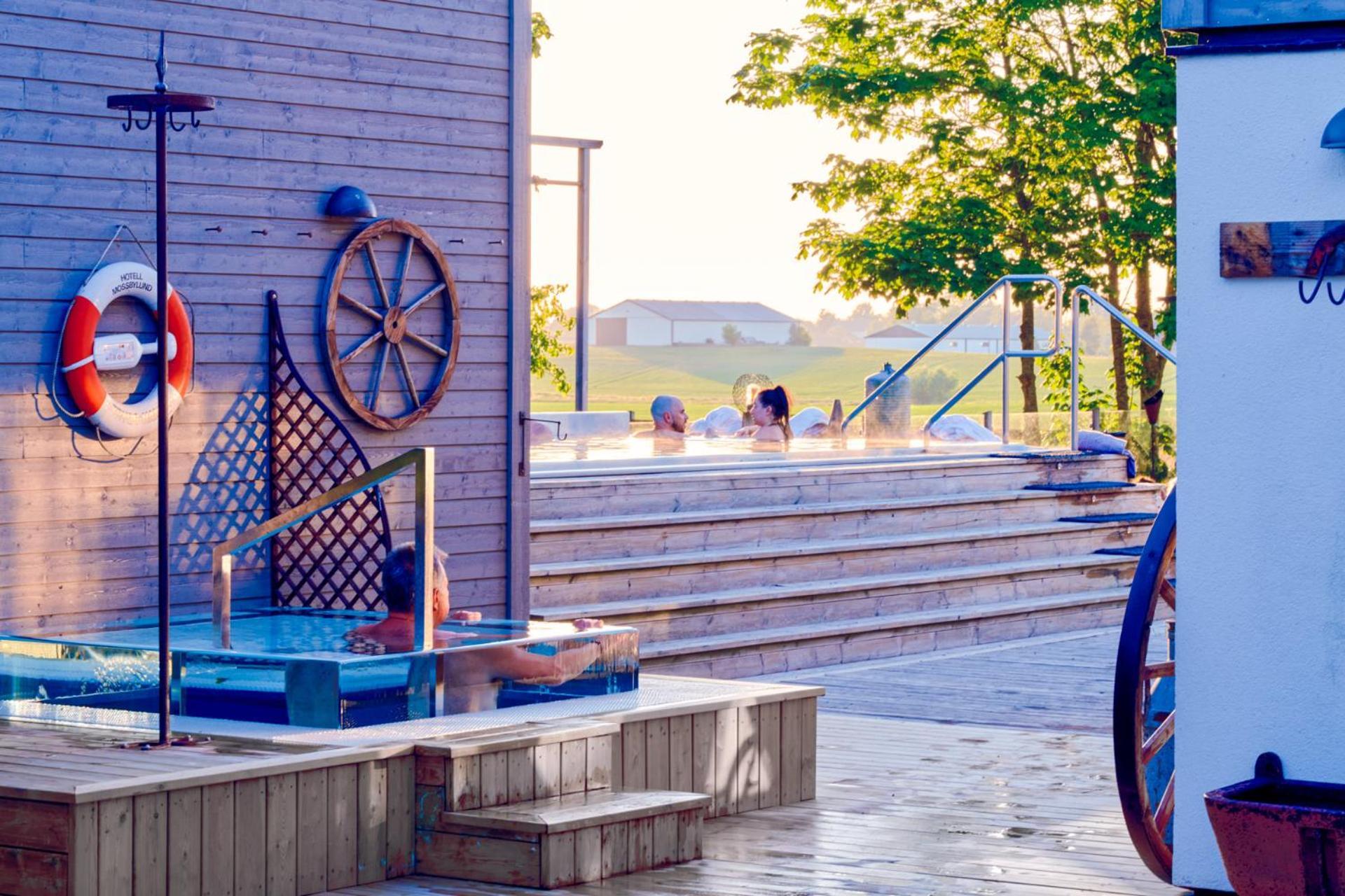 Hotell Mossbylund Abbekas Bagian luar foto